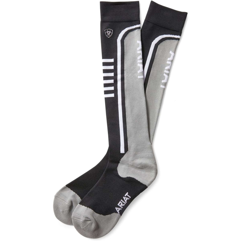 Ariat Calcetines Ariattek SlimLine Negro Gris