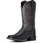 Ariat Botas Western Round Up Remuda Mujer Black Deertan
