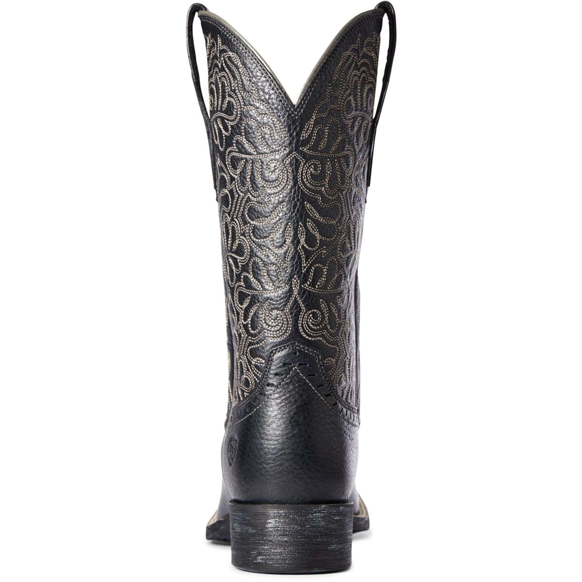 Ariat Botas Western Round Up Remuda Mujer Black Deertan
