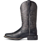 Ariat Botas Western Round Up Remuda Mujer Black Deertan