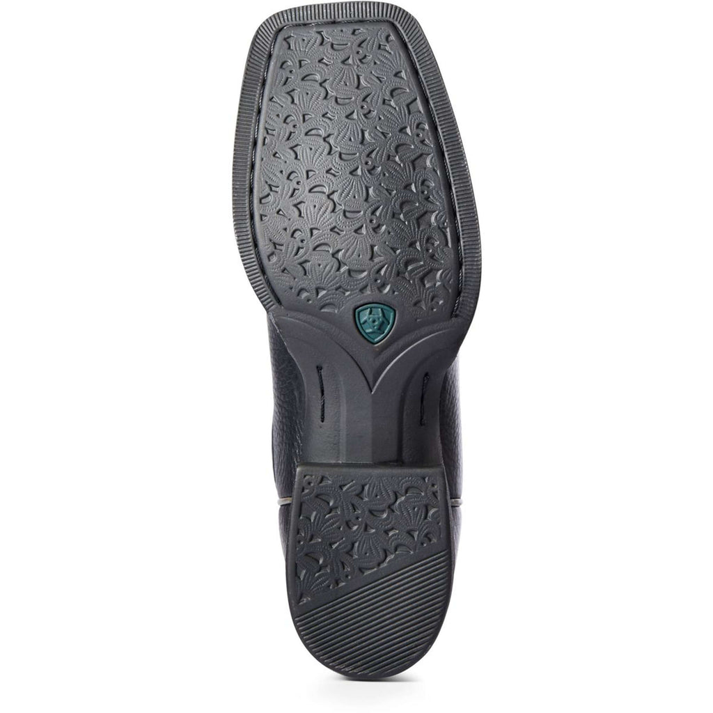 Ariat Botas Western Round Up Remuda Mujer Black Deertan