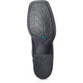 Ariat Botas Western Round Up Remuda Mujer Black Deertan