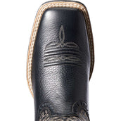 Ariat Botas Western Round Up Remuda Mujer Black Deertan