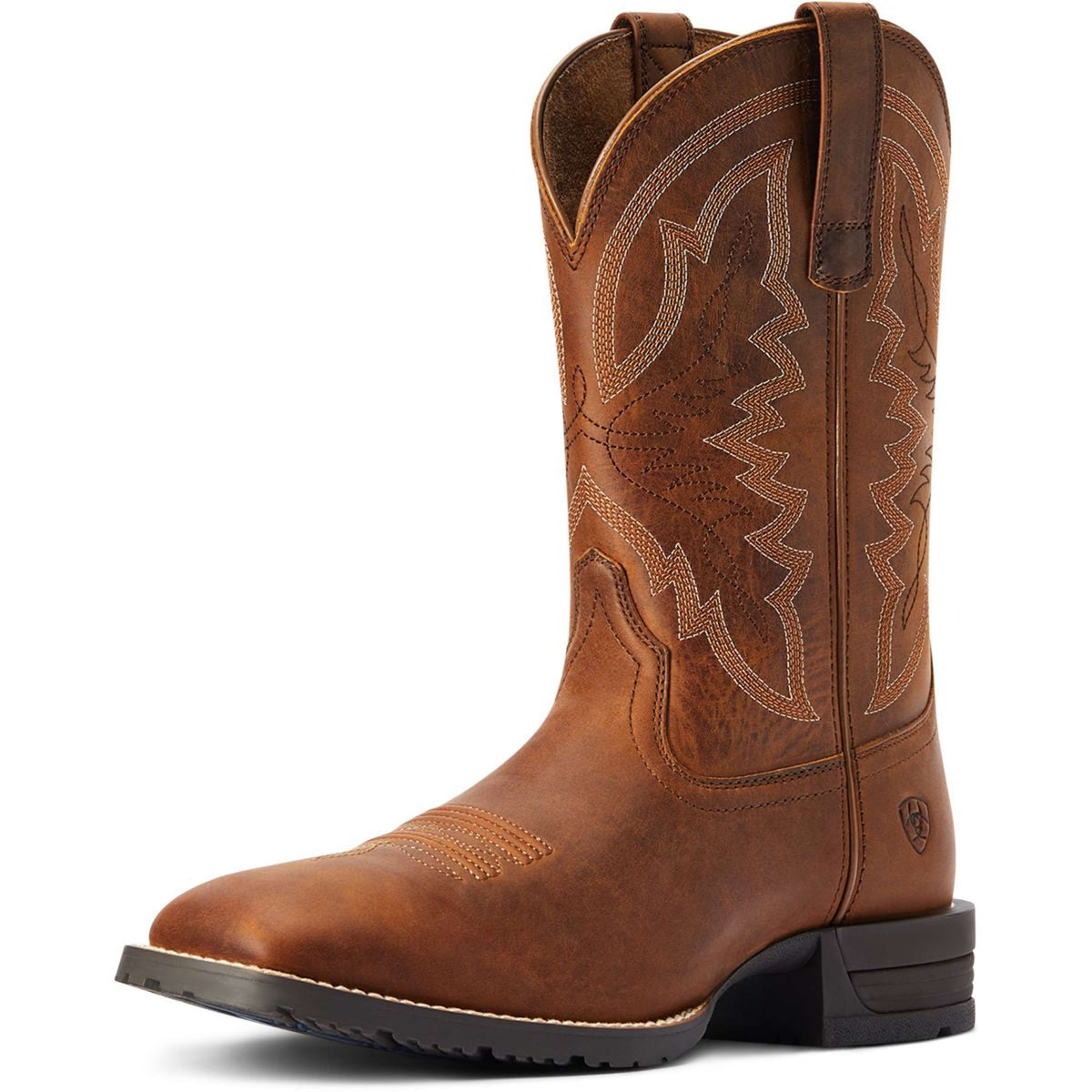Ariat Botas Western Hybrid Ranchwork Hombres Thatch Brown