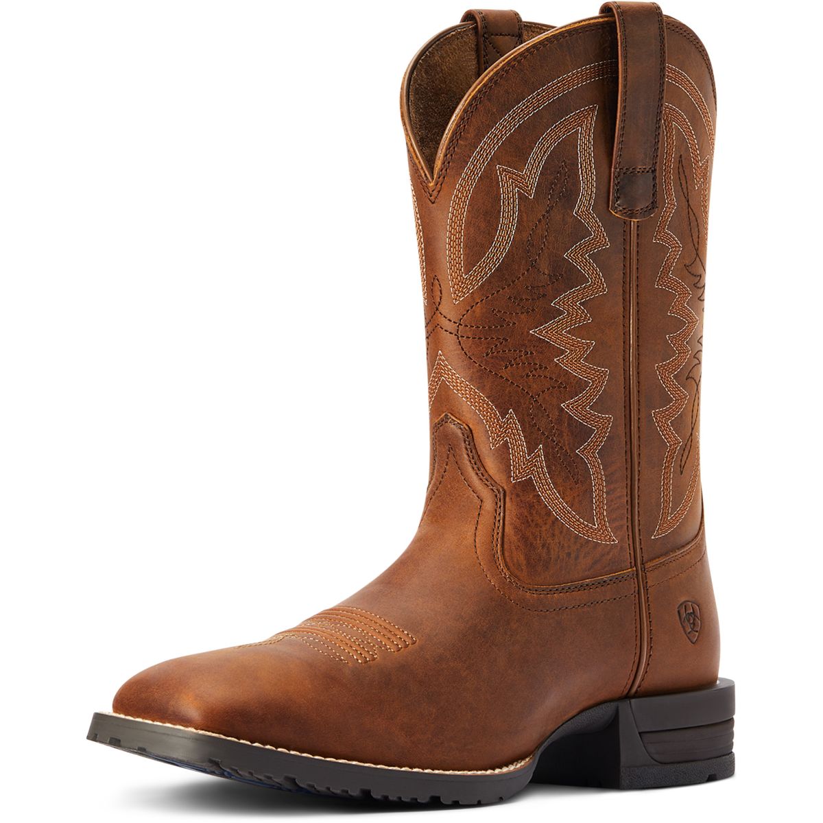 Ariat Botas Western Hybrid Ranchwork Hombres Thatch Brown