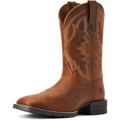 Ariat Botas Western Hybrid Ranchwork Hombres Thatch Brown