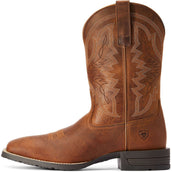 Ariat Botas Western Hybrid Ranchwork Hombres Thatch Brown