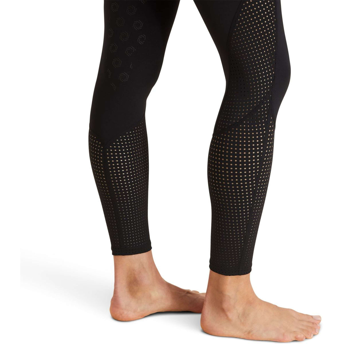 Ariat Pantalón de Equitación Breathe Half Grip Mujer Negro