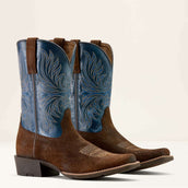Ariat Botas Western MNS Sport Narrow Cutter Toe Aged Smokehouse Roughout/Midni