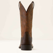 Ariat Botas Western MNS Sport Rustler Toffee Hippo Print/Rich Oak