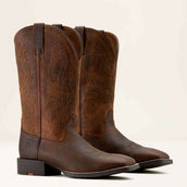 Ariat Botas Western MNS Sport Rustler Toffee Hippo Print/Rich Oak
