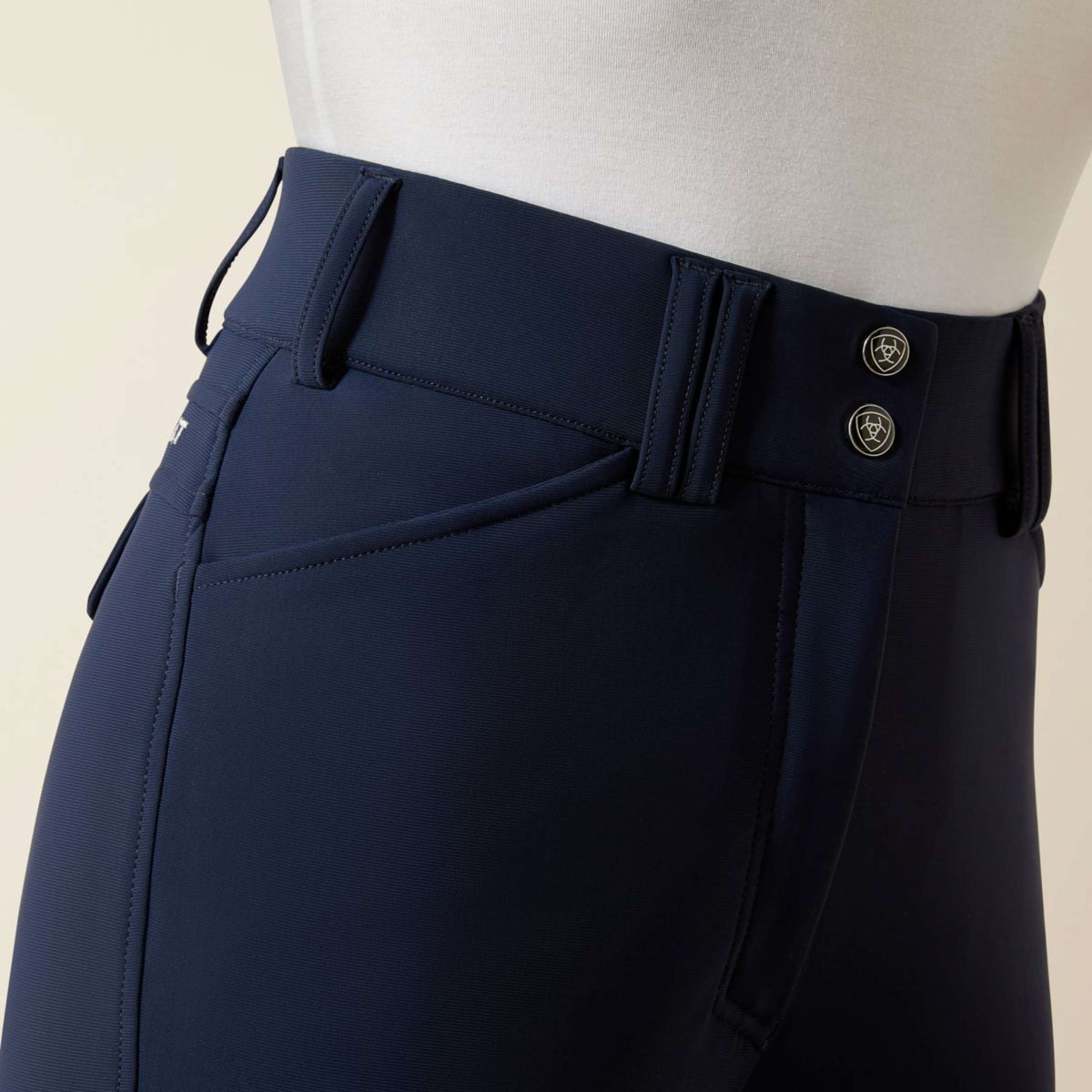 Ariat Pantalón de Equitación Tri Factor 2.0 Navy