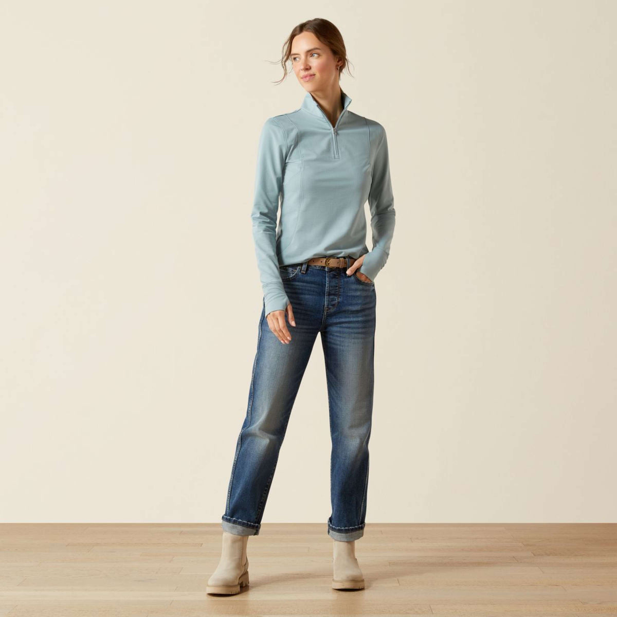 Ariat Baselayer Gridwork 2.0 plomo