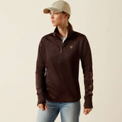 Ariat Shirt Team EQ 1/2 ZP Java