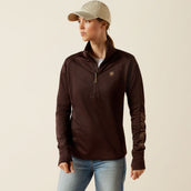 Ariat Shirt Team EQ 1/2 ZP Java