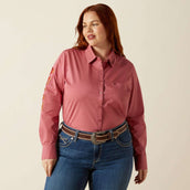 Ariat Blusa Team Kirby Madera malva