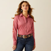 Ariat Blusa Team Kirby Madera malva
