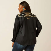 Ariat Blusa Dawn Western Negro