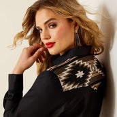 Ariat Blusa Dawn Western Negro