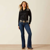 Ariat Blusa Dawn Western Negro