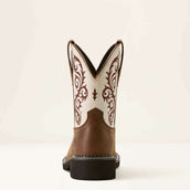 Ariat Botas Western Fatbaby Heritage Chocolate Chip/Distressed Ivor