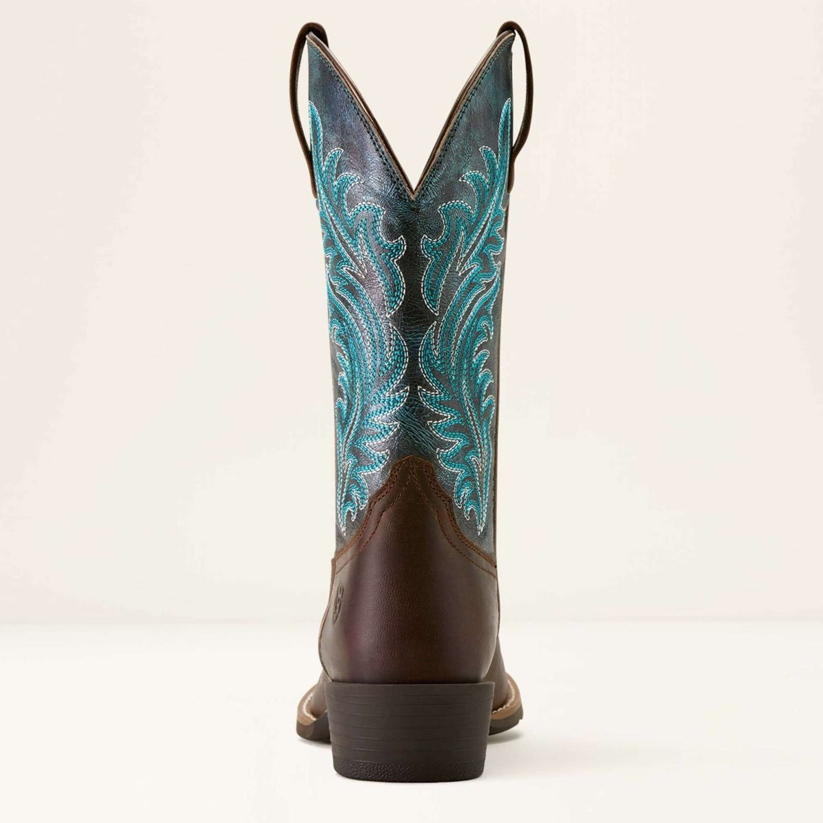 Ariat Botas Western Round Up Narrow Cutter Toe Sassy Brown/Ocean Wave