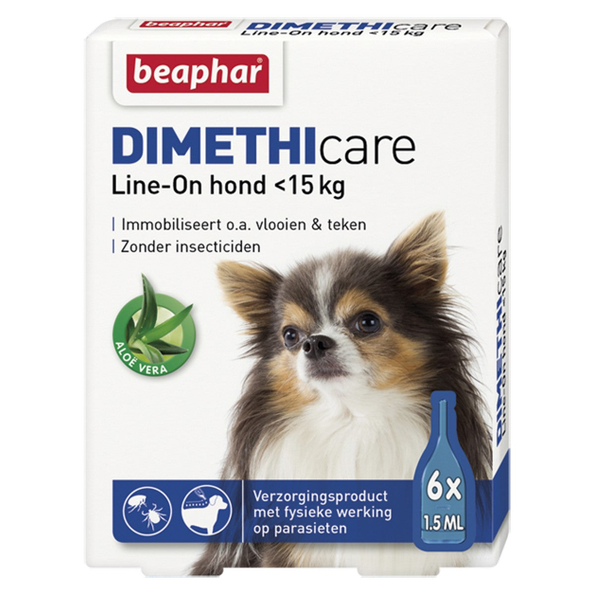 Beaphar Tratamiento para Pulgas DIMETHIcare Line-On Perro Pequeño <15kg
