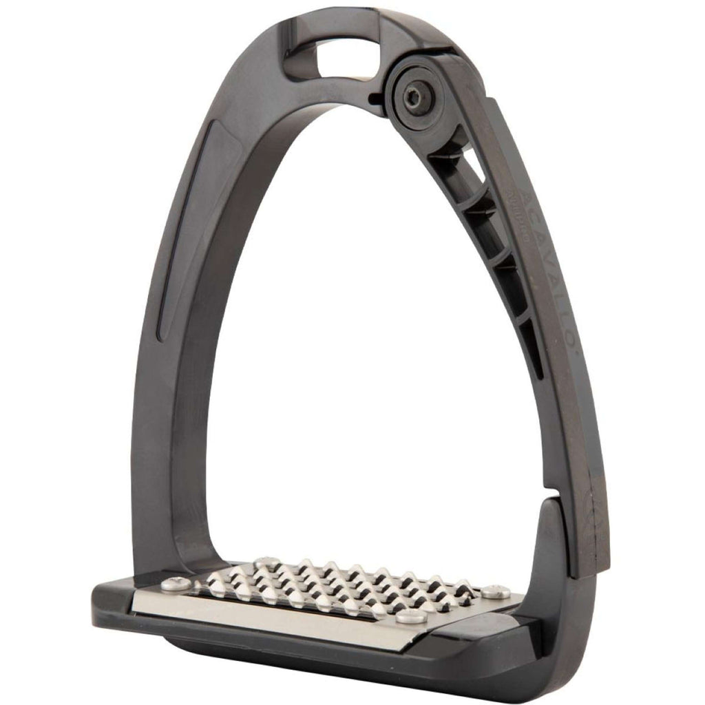 Acavallo Estribos Arena Alupro Carbon/Negro