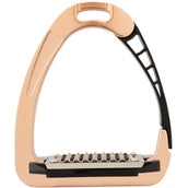 Acavallo Estribos Arena AluPRO Junior Oro rosa Negro