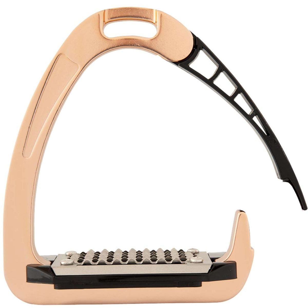 Acavallo Estribos Arena AluPRO Junior Oro rosa Negro