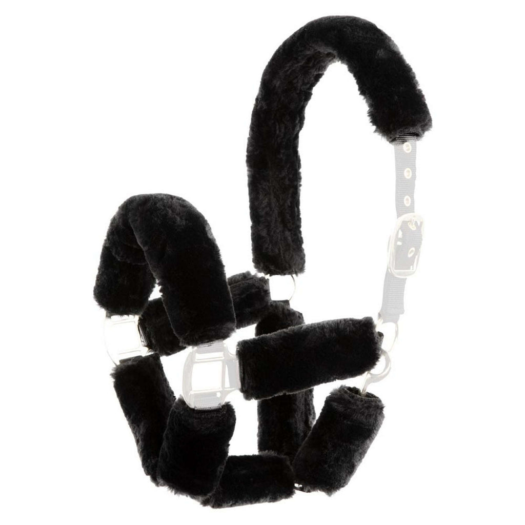 Premiere Protección para Cabestro de Piel Artificial Fur Set Negro