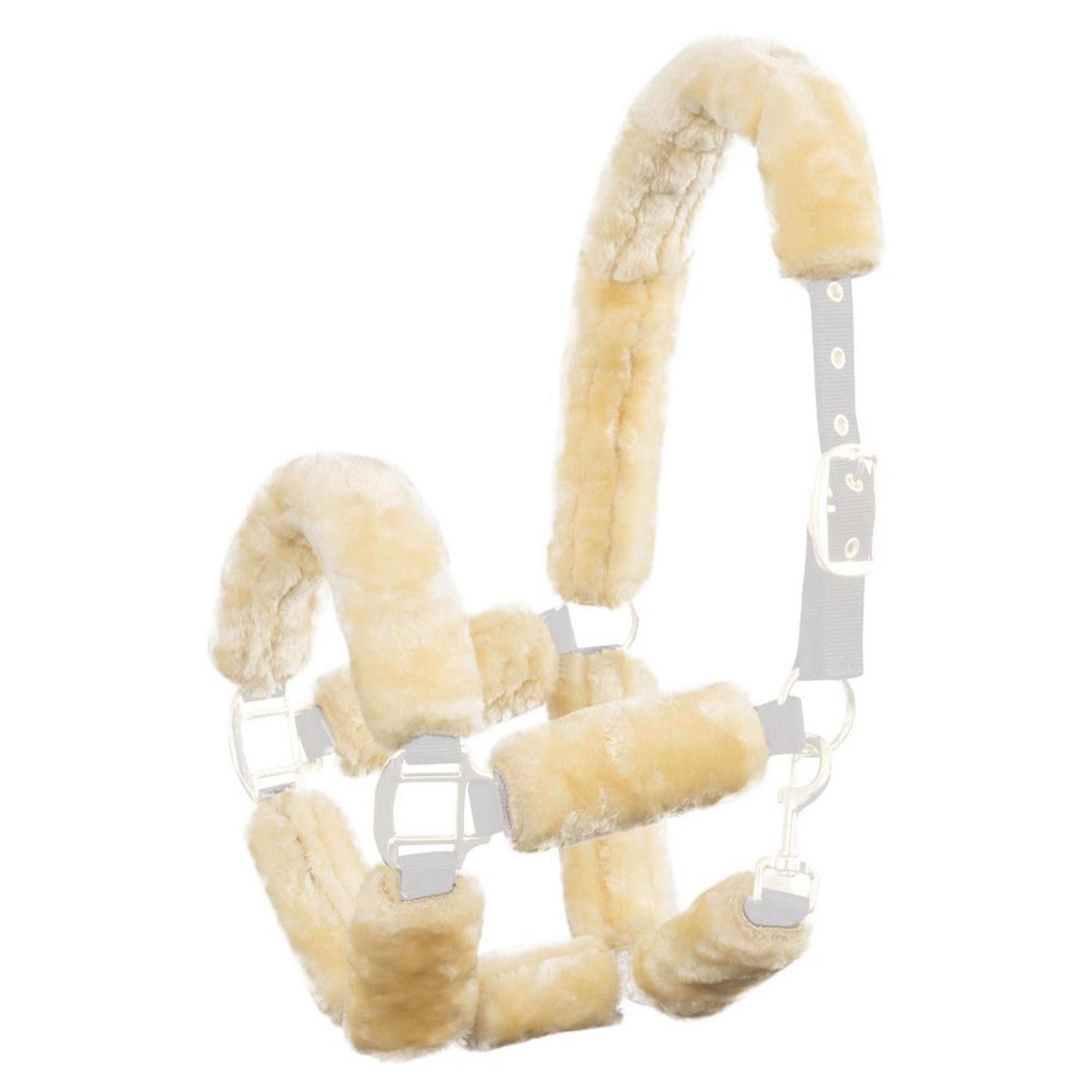 Premiere Protección para Cabestro de Piel Artificial Fur Set Natural