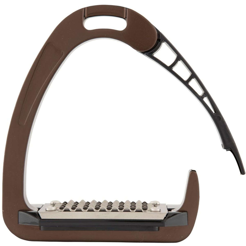 Acavallo Estribos Arena AluPRO Junior Marron/Negro