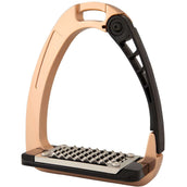 Acavallo Estribos Arena AluPRO Junior Oro rosa Negro