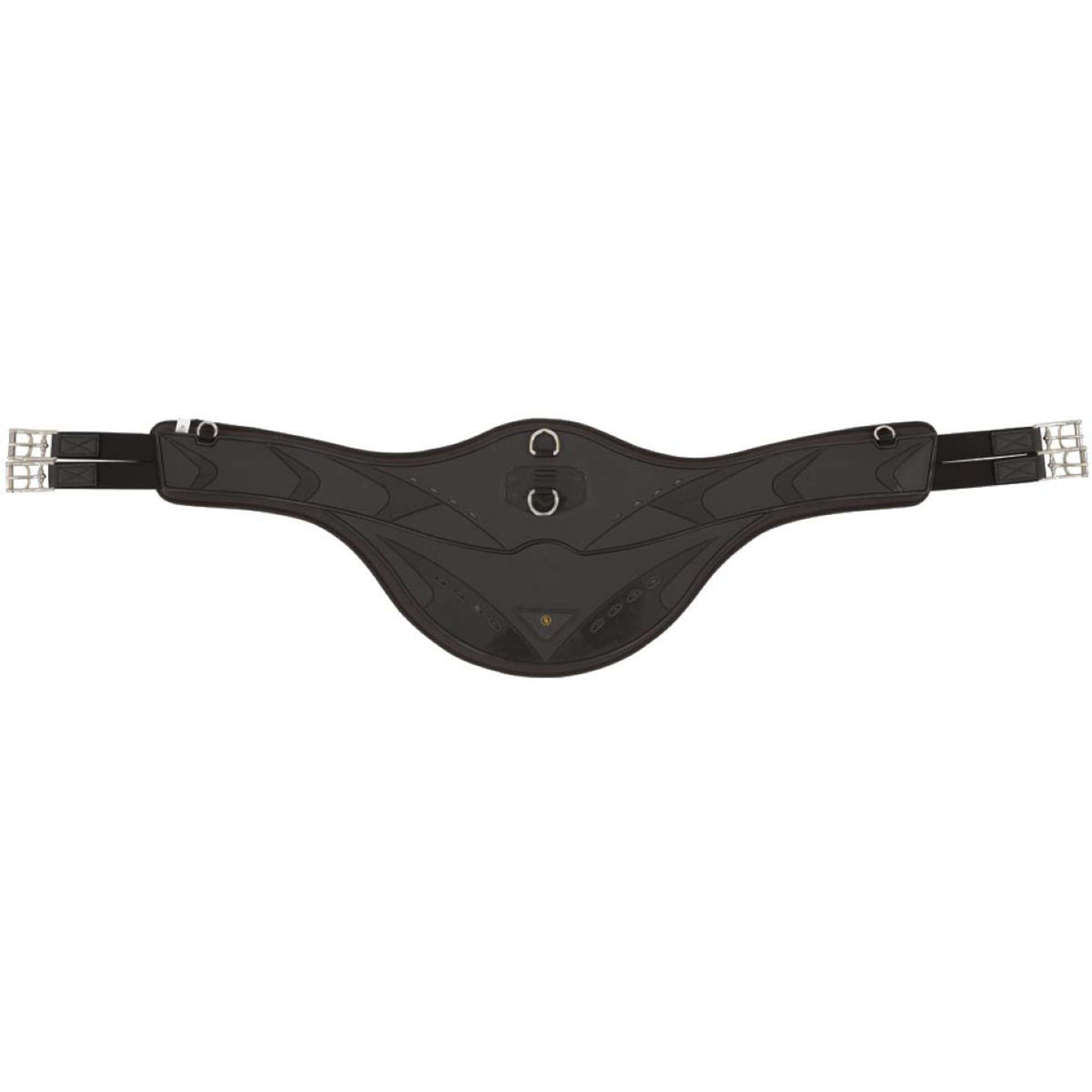 BR Cincha Poly Anatomic Versatilidad de la Solapa Ventral Negro