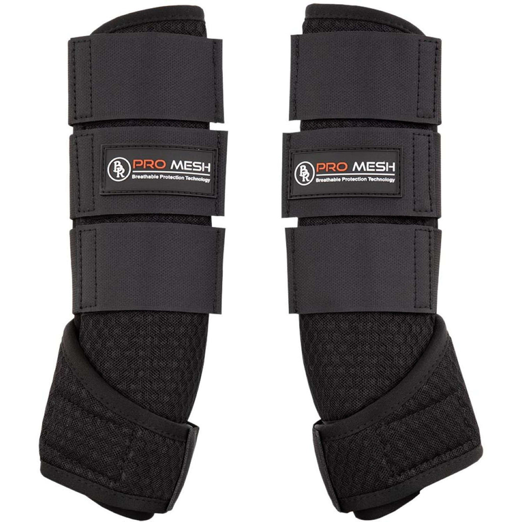 BR Protectores de piernas Pro Mesh Flex Negro