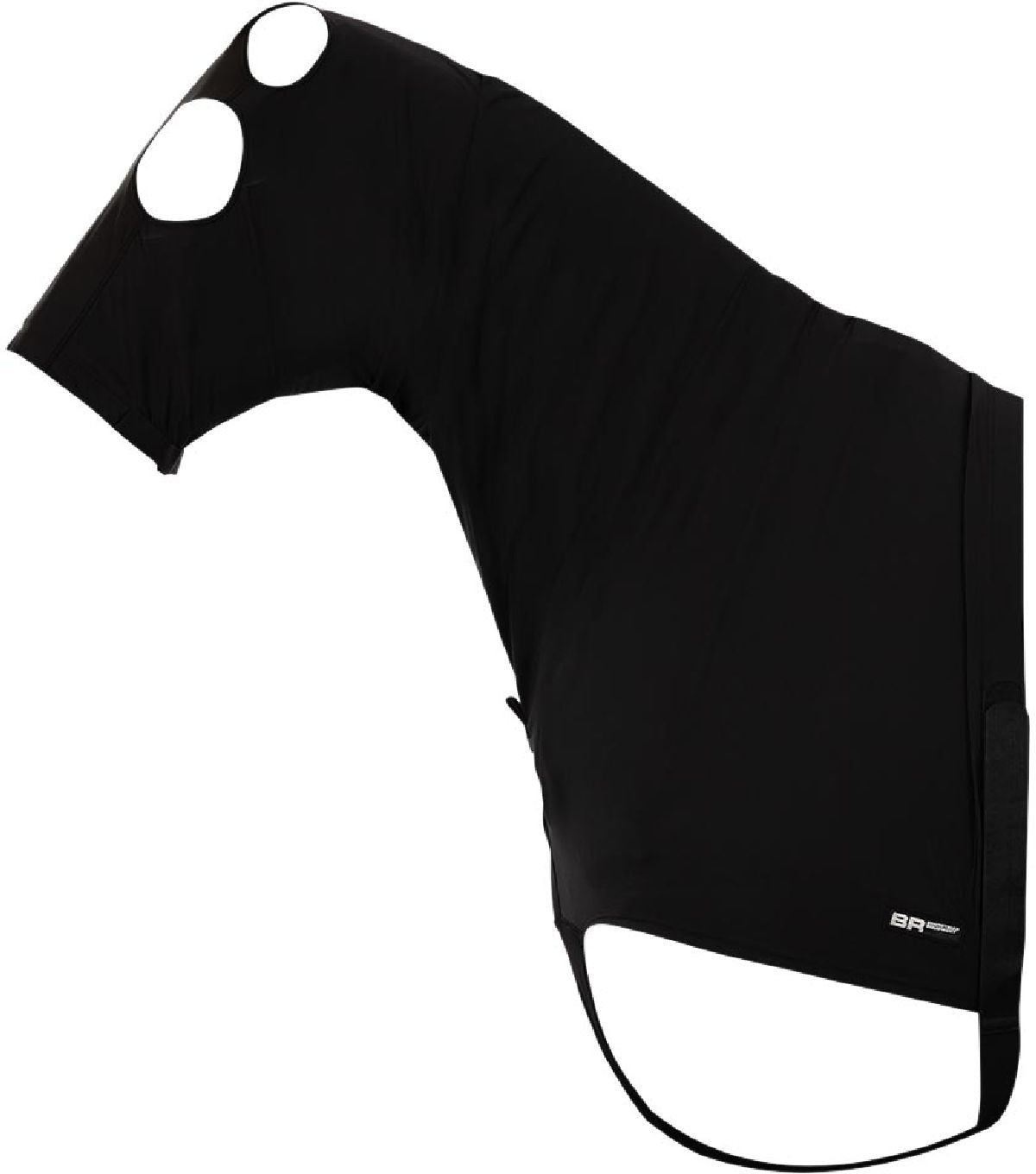 BR Protector de Cuello Soft Motion Lycrawear Correas para la cabeza Negro