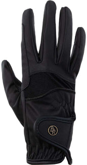 BR Guantes de Equitación Stork Negro