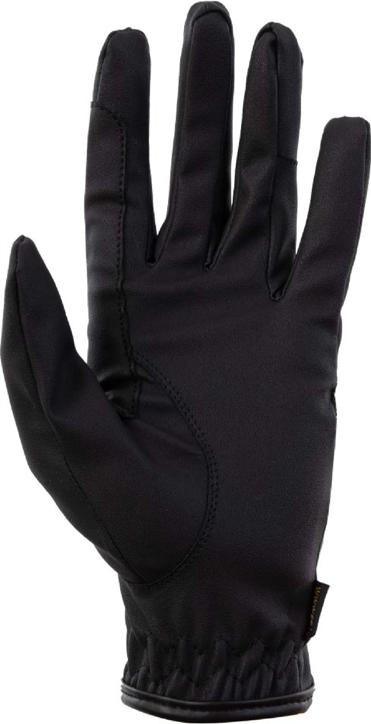 BR Guantes de Equitación Stork Negro