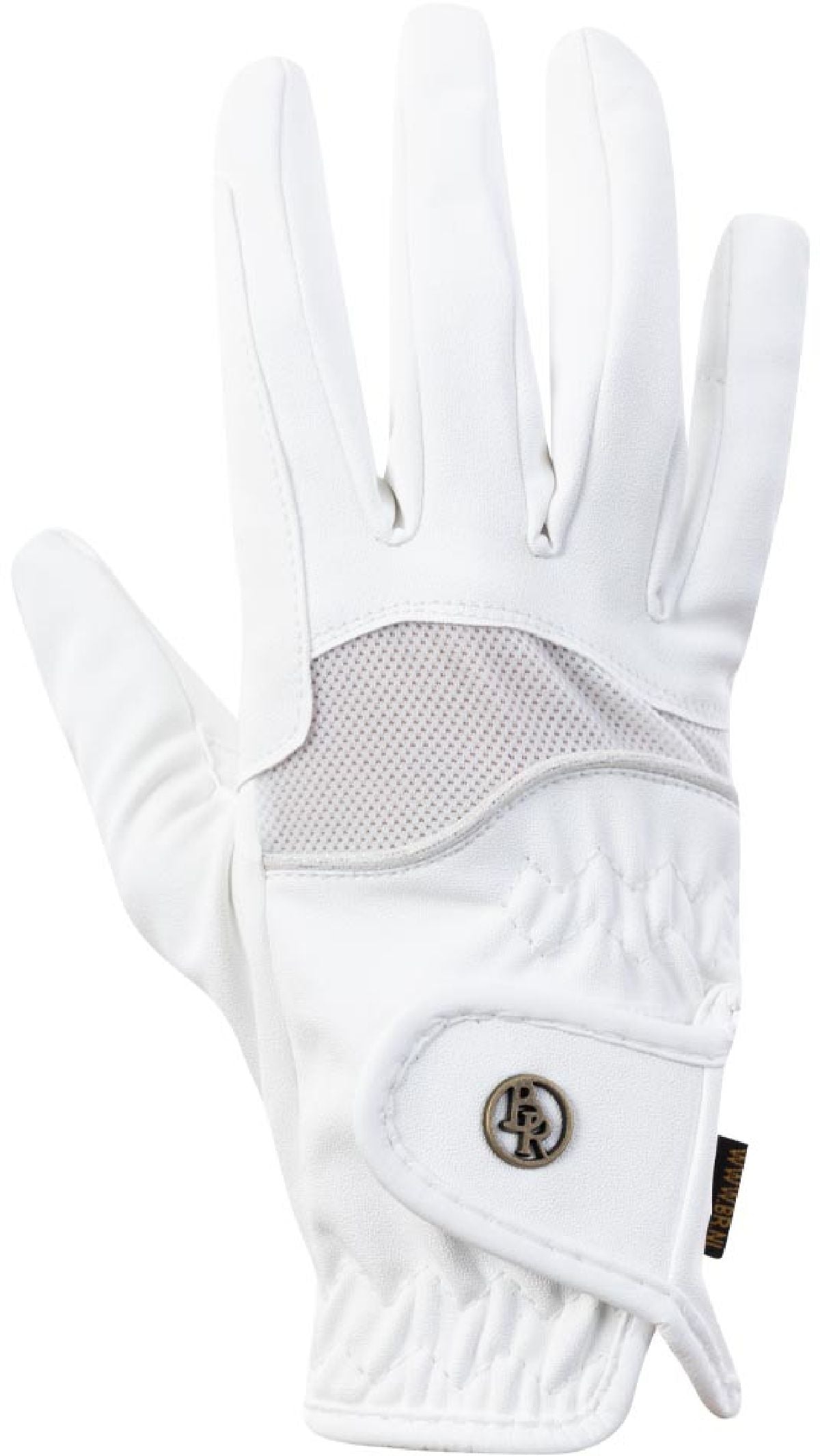 BR Guantes de Equitación Stork Blanco