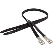 Acavallo Correas de estribo Soft Negro