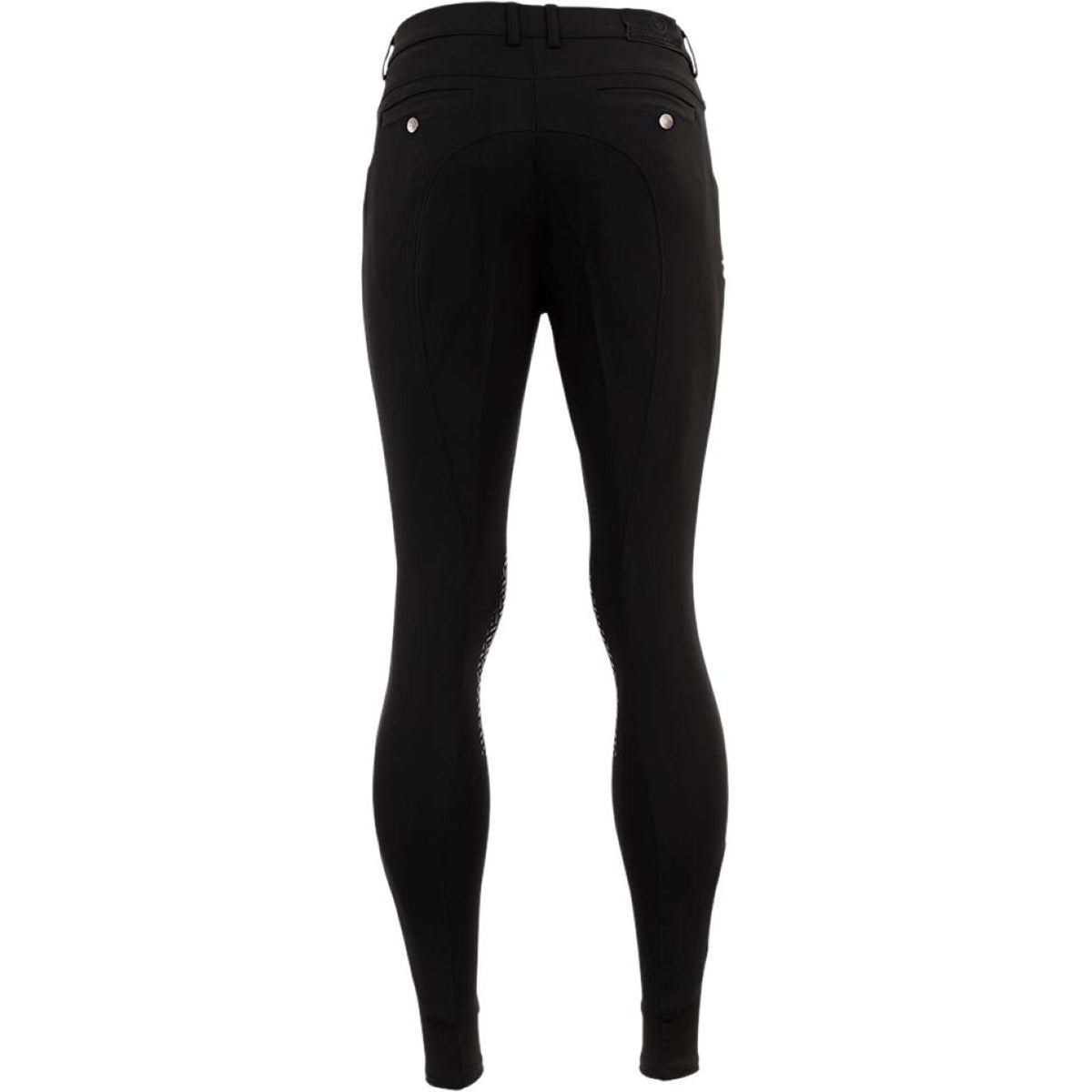 BR Pantalón de Equitación Maikel Rodilla de Silicona Negro