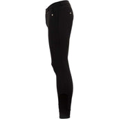 BR Pantalón de Equitación Maikel Rodilla de Silicona Negro