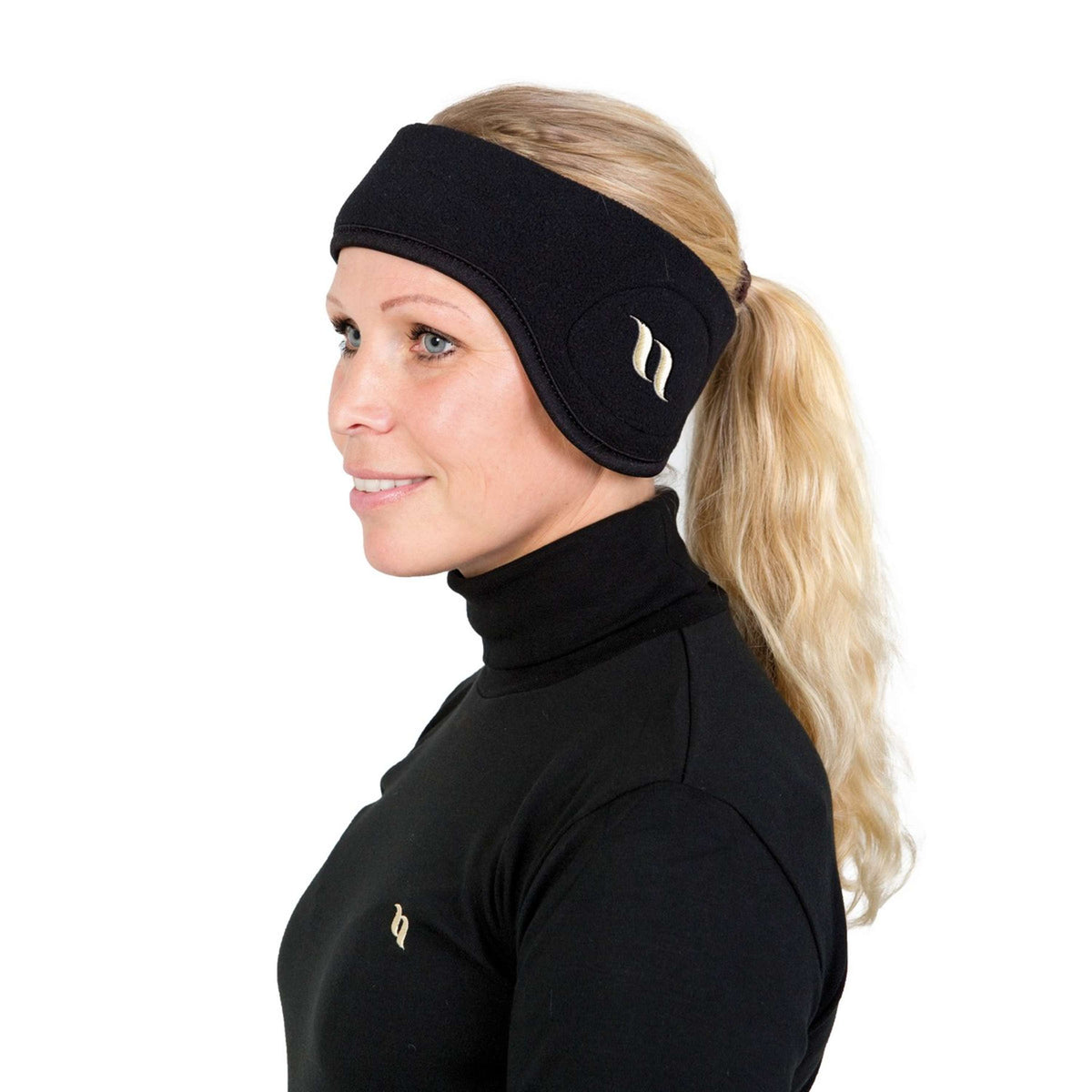 Back on Track Cinta para la cabeza Negro