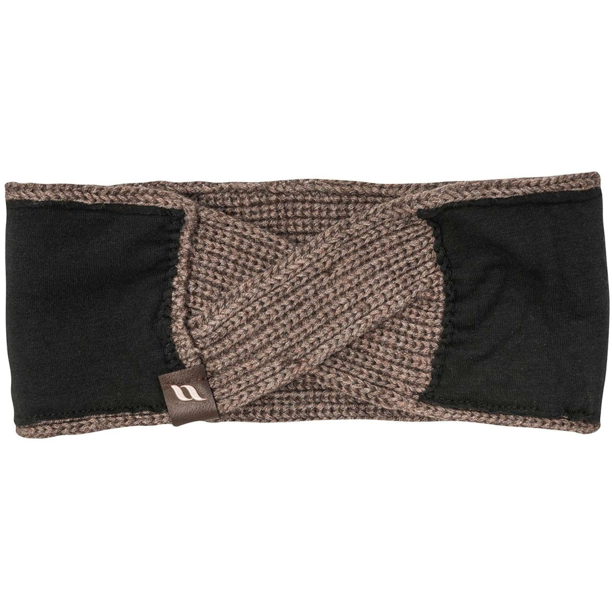 Back on Track Cinta para la cabeza Nora Mezcla de lana Marron