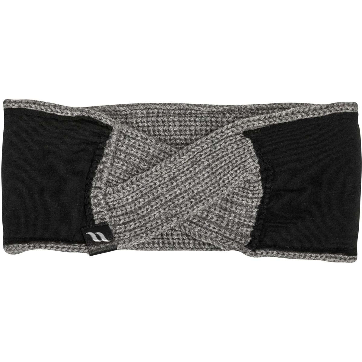 Back on Track Cinta para la cabeza Nora Mezcla de lana Gris
