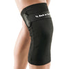 Back on Track Protector de Rodilla con Cierre Negro