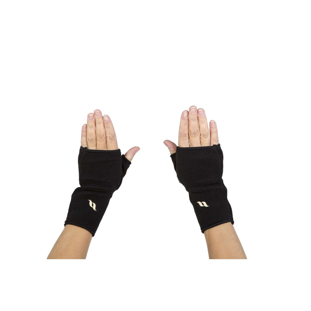 Back on Track Guantes Polares Sin dedos Negro