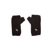 Back on Track Guantes Polares Sin dedos Negro