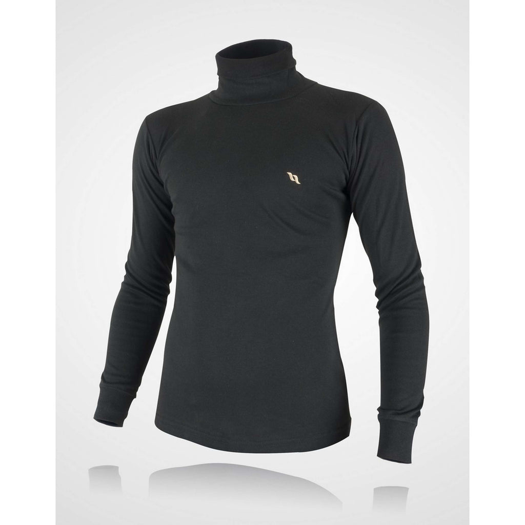 Back on Track Jersey de Cuello Alto Hombres Negro